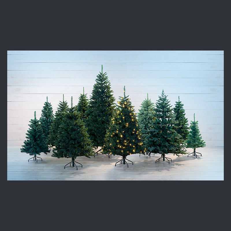 Künstliche Weihnachtsbäume: Tanne, Blautanne, Nordmanntanne, Kiefer etc.